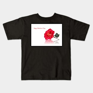 Valentine's Rose Kids T-Shirt